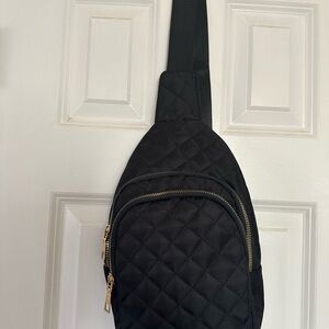 Quilted Sling Mini Backpack